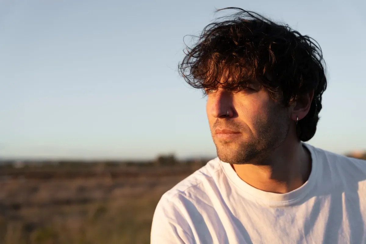 A man outdoors, illustrating that eating disorders can affect anyone